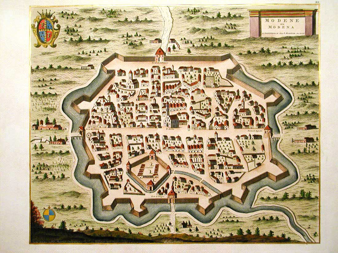 modena cartografia antica